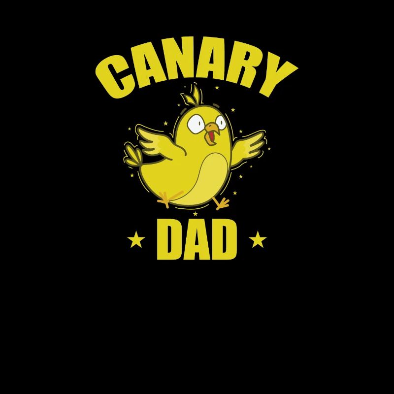 Papa oiseau canari
