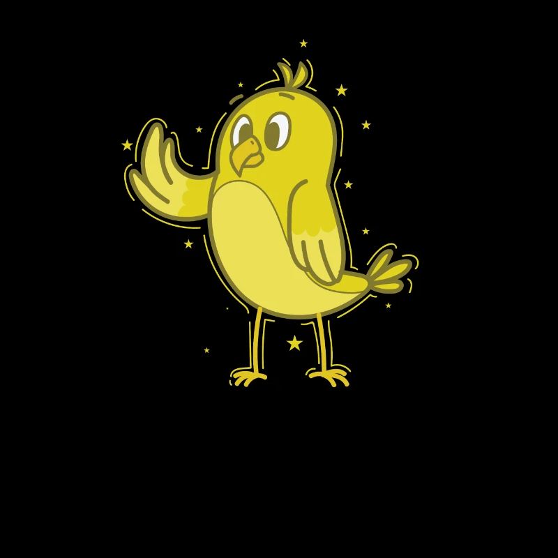 Canary waving