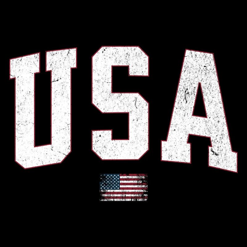Drapeau des États-Unis Vintage