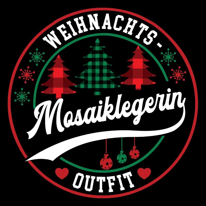 Mosaiklegerin Weihnachten Mosaikleger XMAS Outfit