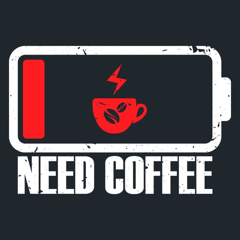 Low Battery I Need Coffee | Coffee Lover