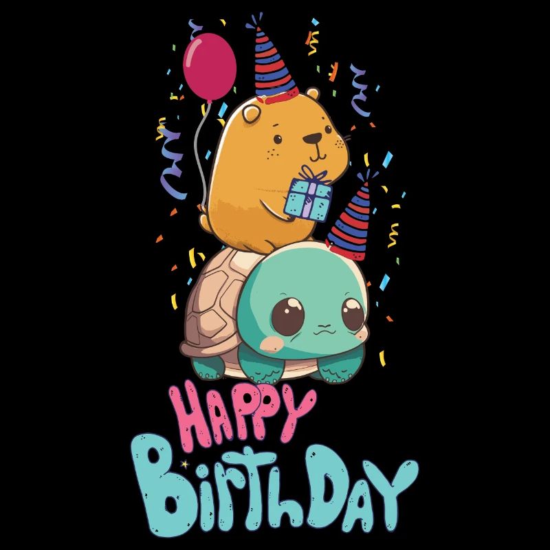 Capybara Birthday