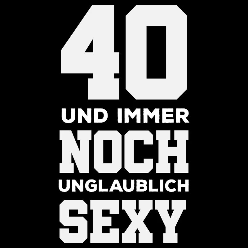 Lustiges 40. Geburtstag Geschenk Geburtstagsshirt