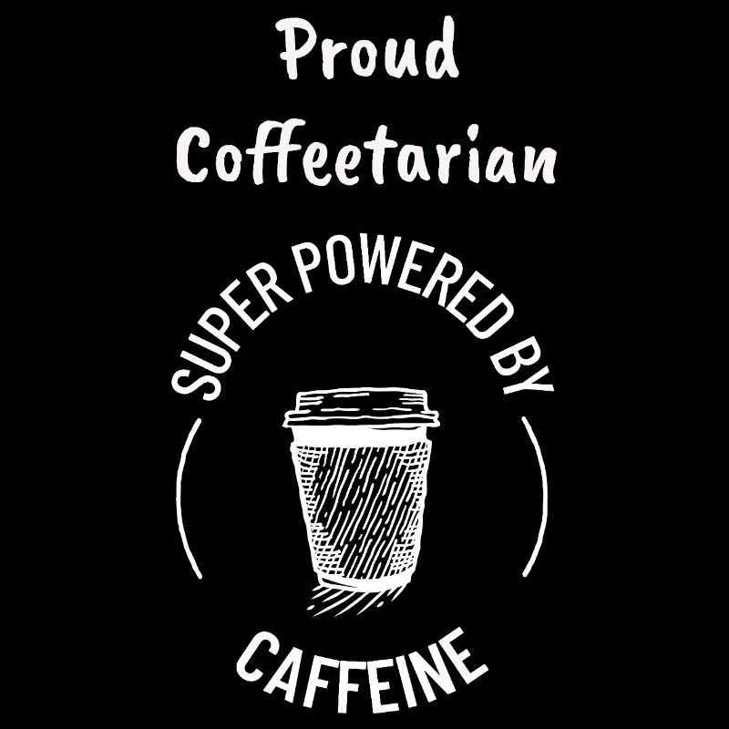 Proud Coffeetarian Circular Badge