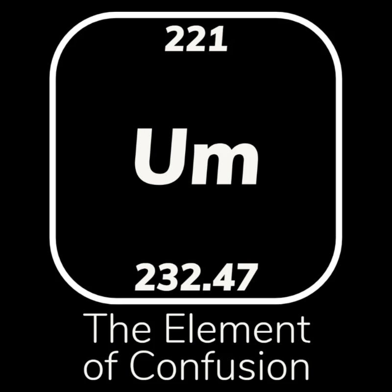Um élément de confusion
