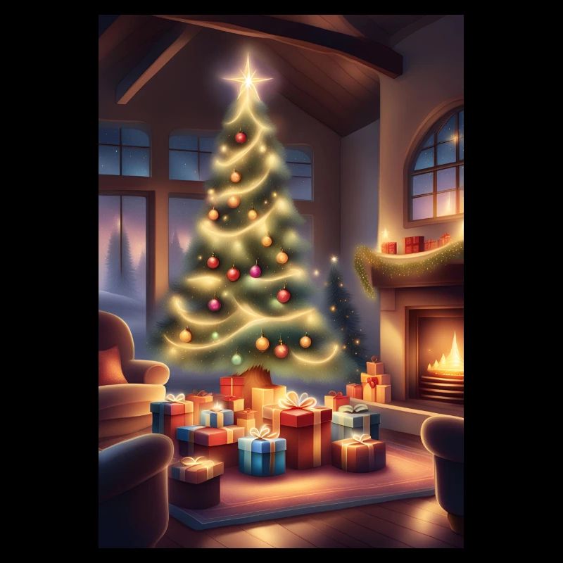Maison de Noël confortable