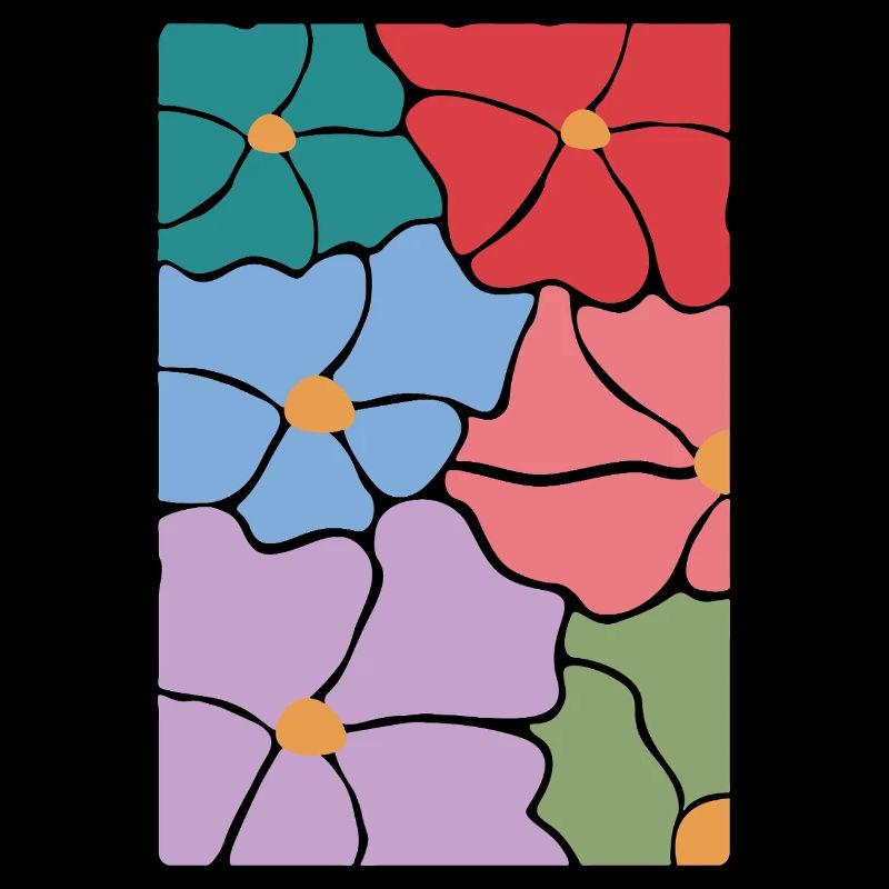 Fleurs de flore bohème