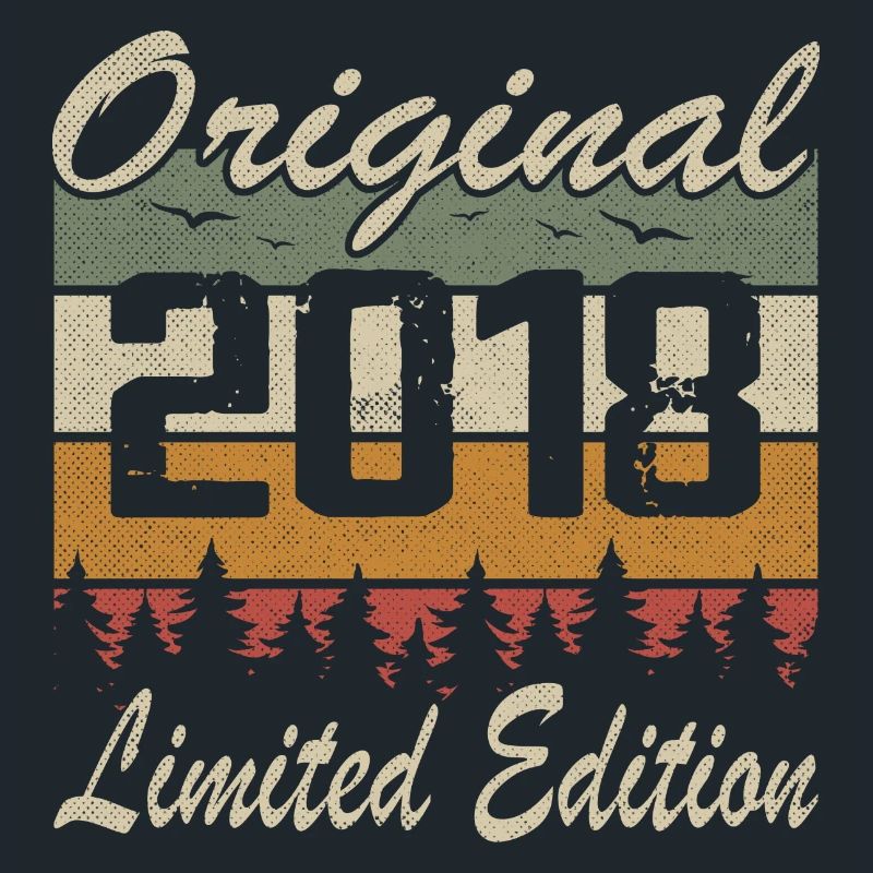 Vintage Geburtstag Original Geschenkidee 2018