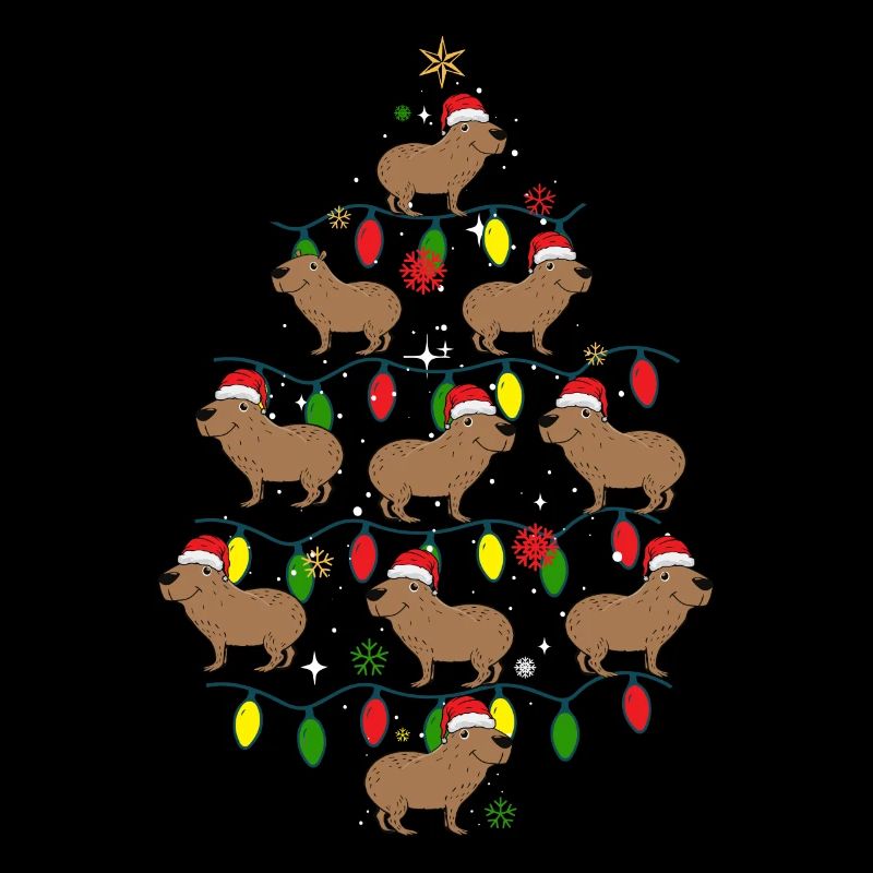 Wasserschwein Weihnachtsbaum Weihnachtsmann