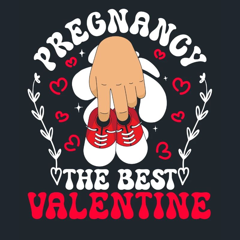 Faire-part Grossesse Saint Valentin Bébé