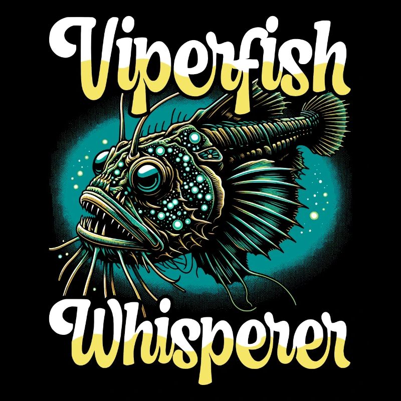 Effrayant, Mer profonde, Vipère, Pêcheur, Biologiste marin