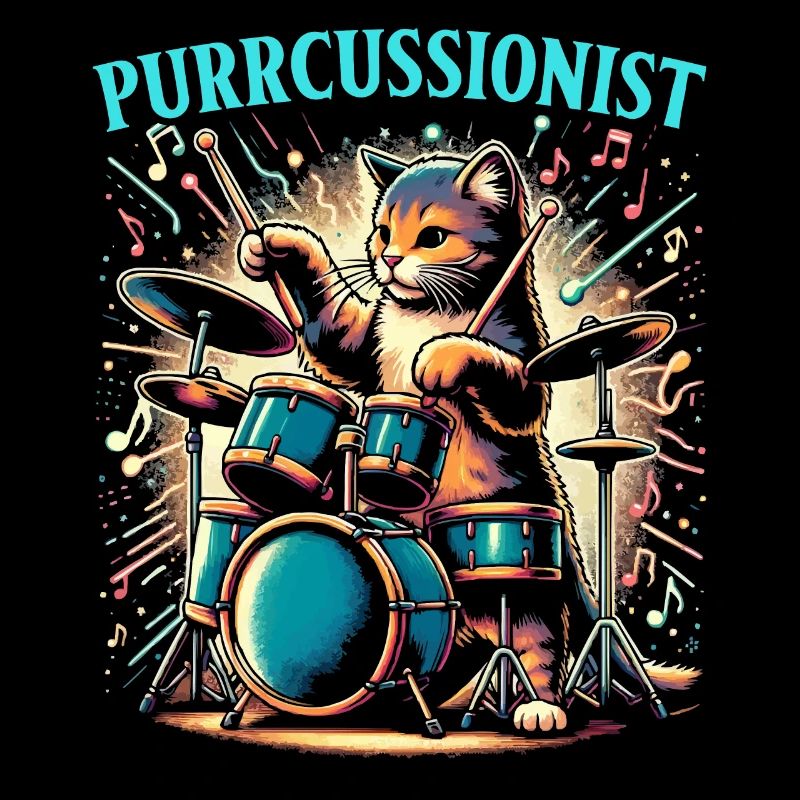 Batteur animalier, percussionniste