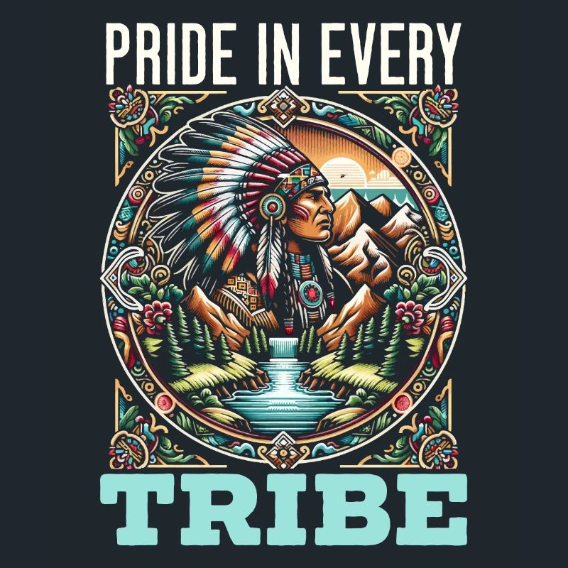 Native American Cherokee-Apache tribe