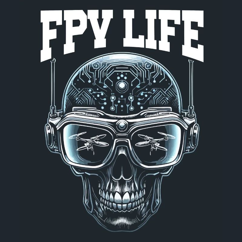 Pilote de drone FPV, télécommande