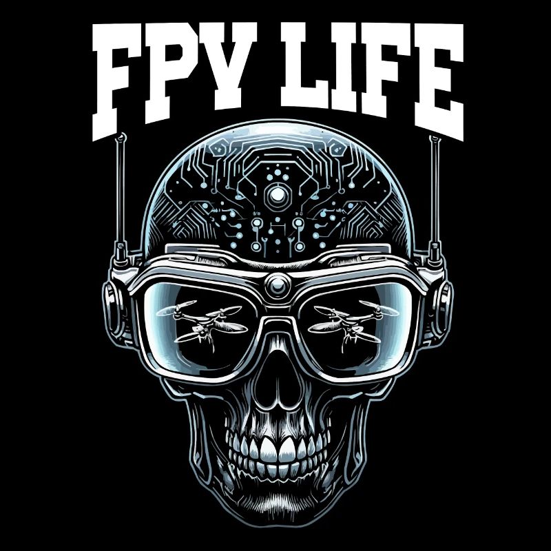 Pilote de drone FPV, télécommande