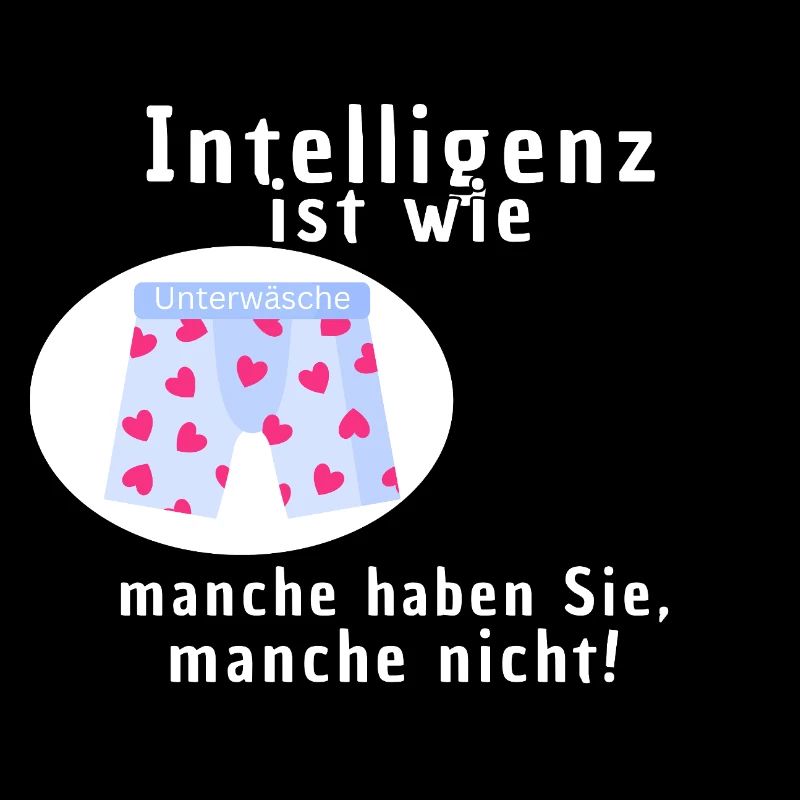 Intelligence and underwear