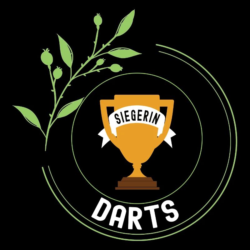 Dart Siegerin Gewinner Turnier Meisterschaft Darts