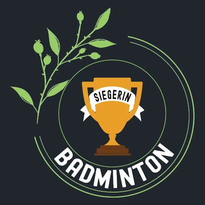 Badminton Siegerin Gewinner Turnier Meisterschaft