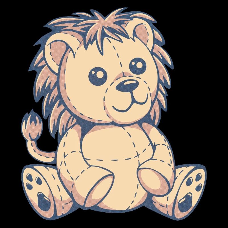 süßer Löwe Stofftier