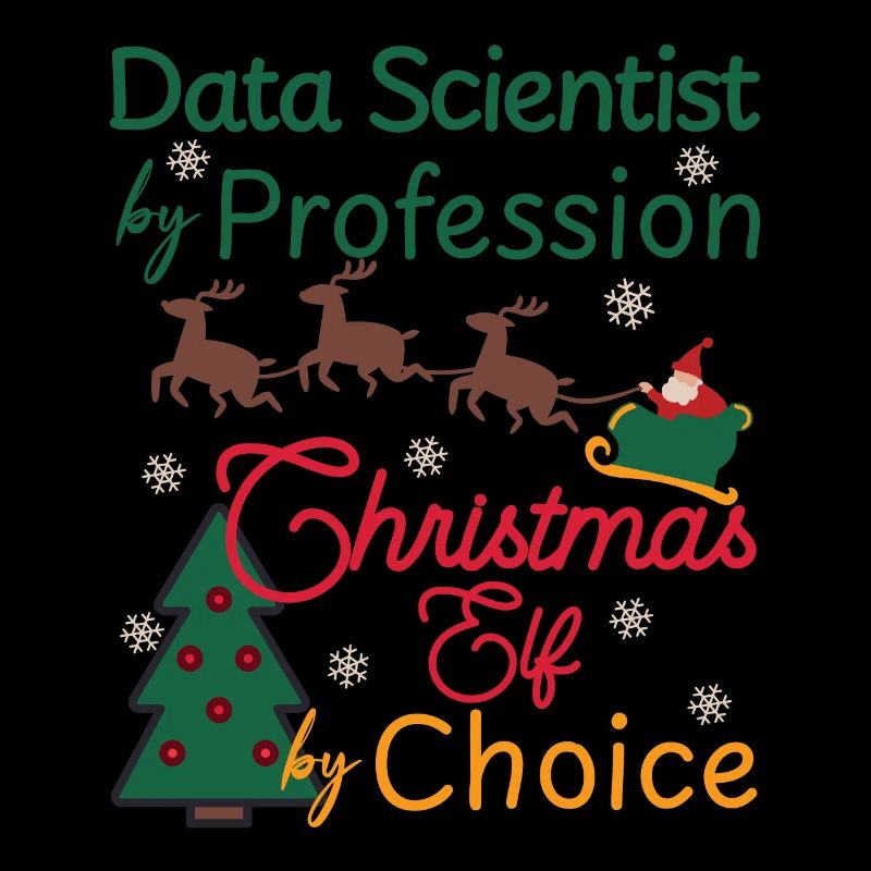 Data Scientist Weihnachten Xmas Elf