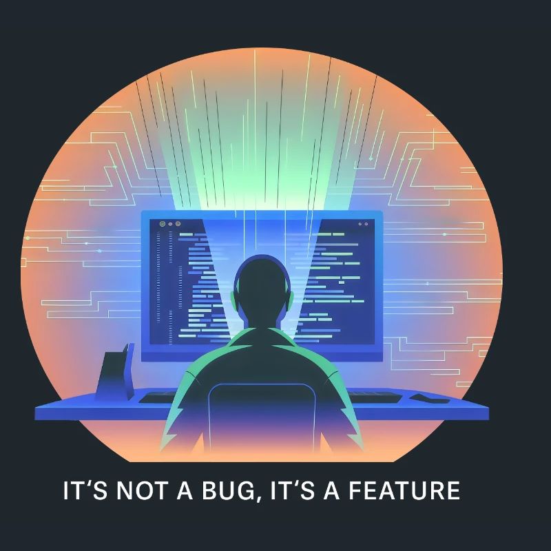 its not a bug its a feature Programmer Software