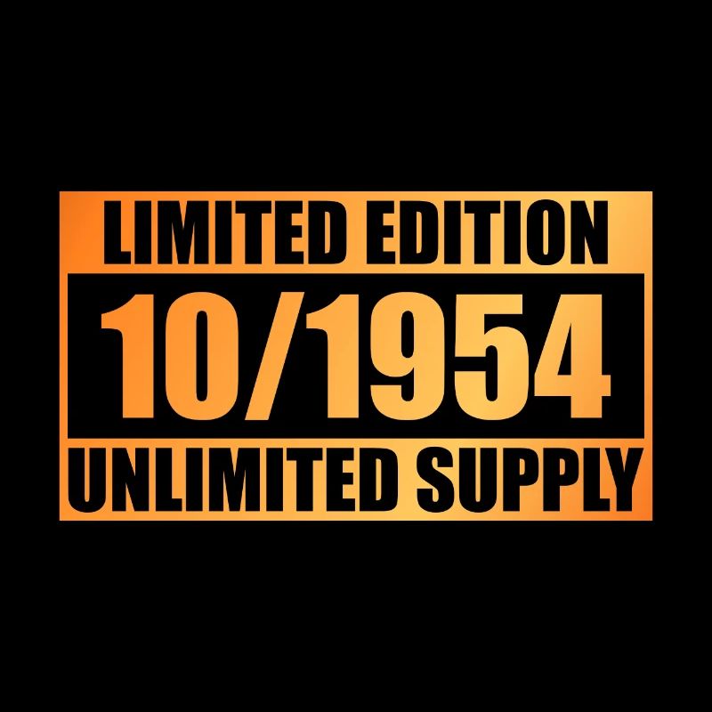 70. Geburtstag Limited Edition - ꝏ Supply 10/1954