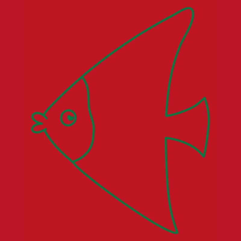 funny cute angel fish