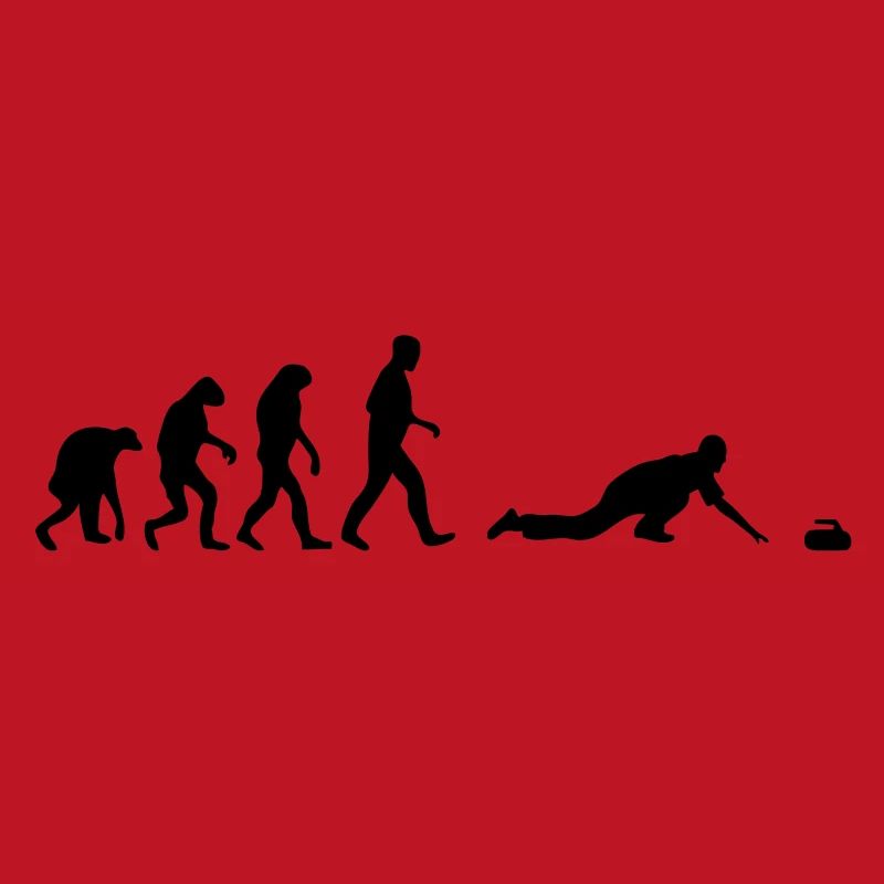 l'évolution de curling