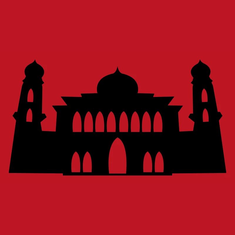 mosque silhouette