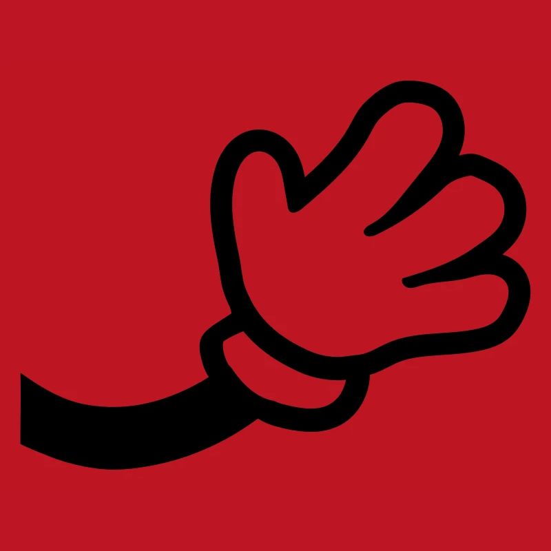 Geste de la main comique
