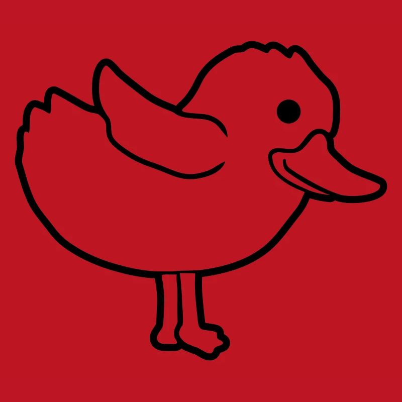 Dear duck cute chick
