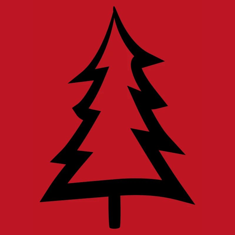 arbre de noël arbre de noël texte conception logo sapin s