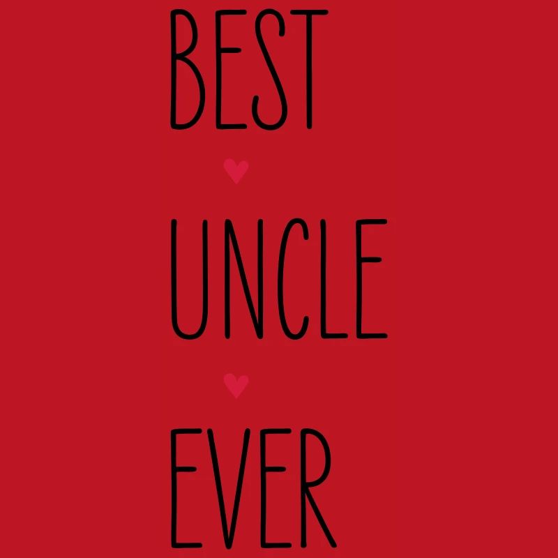 Bester Onkel, Best Uncle Ever, Herz, Geburtstag