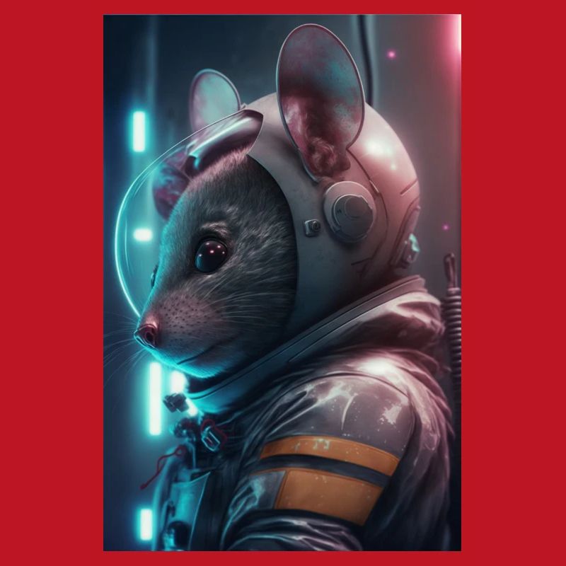 Souris dans l’espace