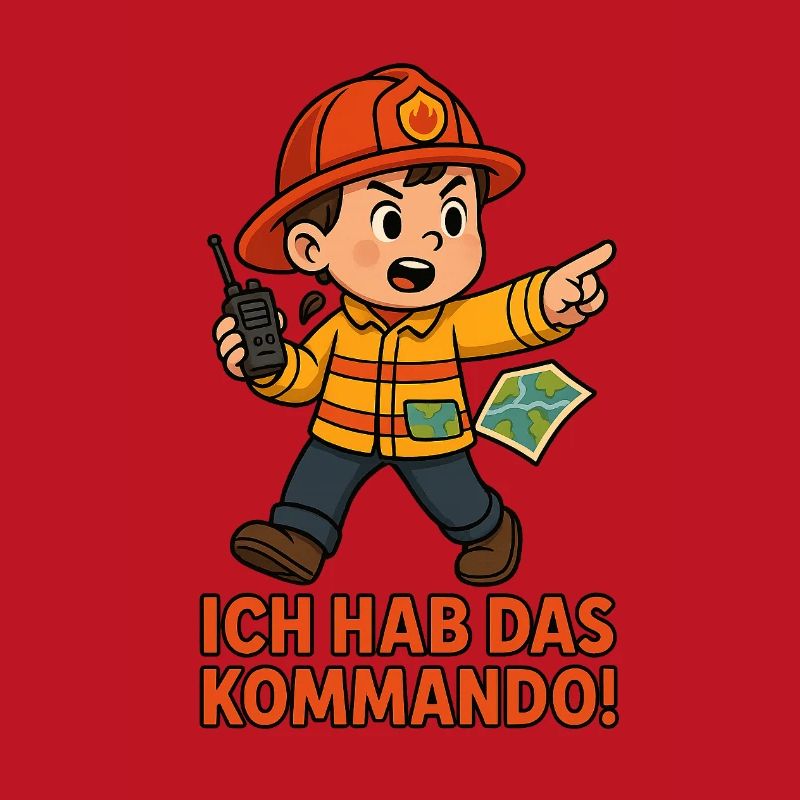 Fire Brigade Boy Child Command