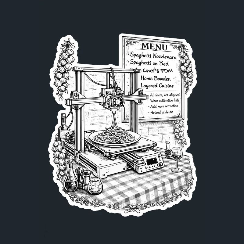 Spaghetti-3D-Drucker