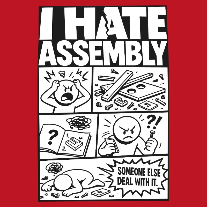 Je déteste les instructions d’assemblage