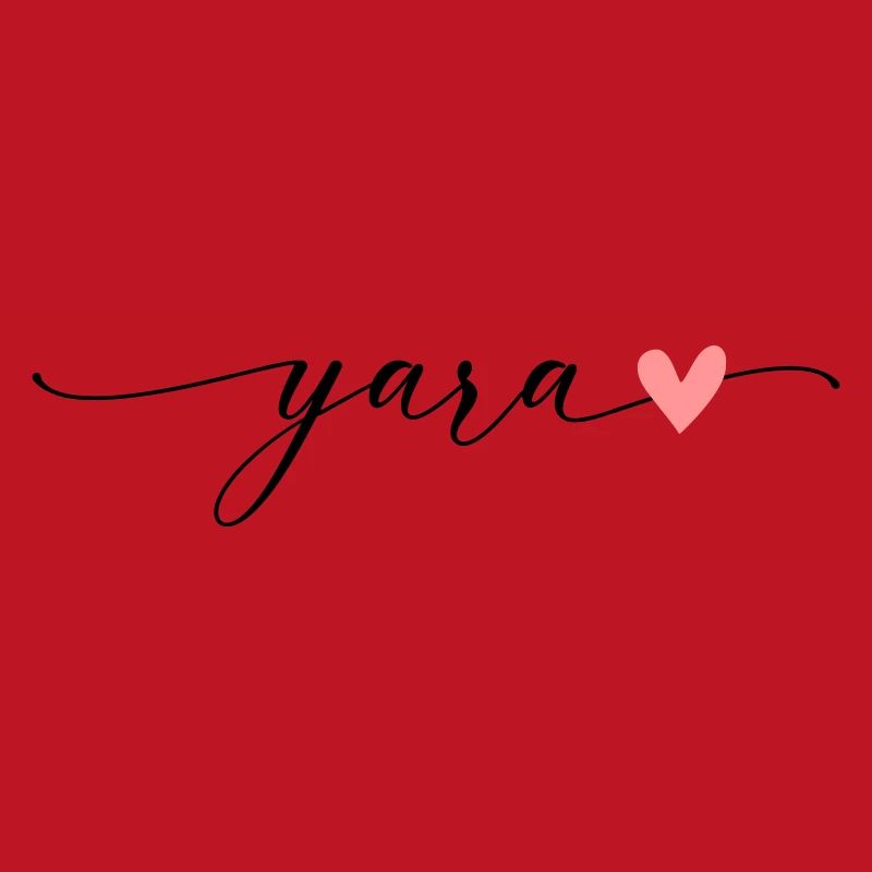 Yara Nom Prénom Calligraphie Script