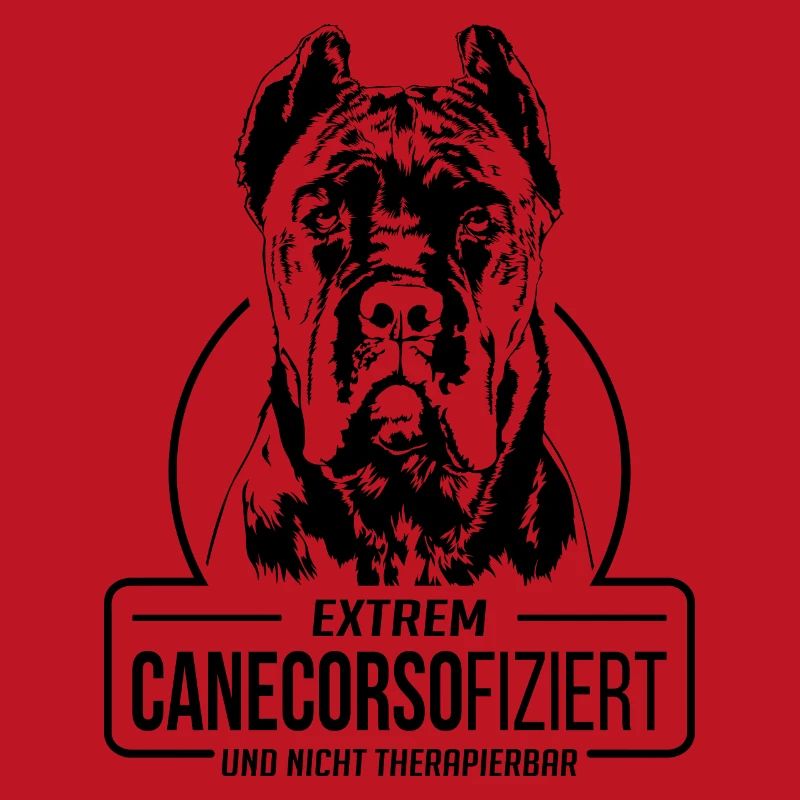 CANECORSOFIZIERT Cane Corso Hunde Spruch Wilsigns