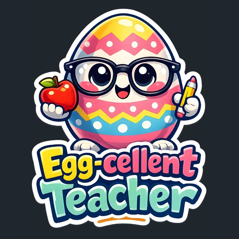 Egg Cellent Teacher Easter Egg Easter