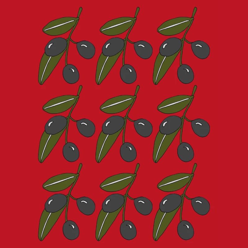 Olive branch pattern