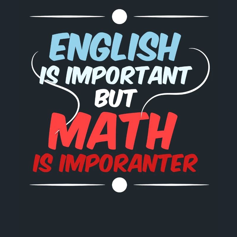 Math Math Math Professeur de mathématiques Mathématicien