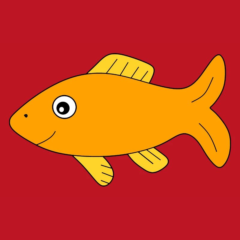 yellow fish comic fish