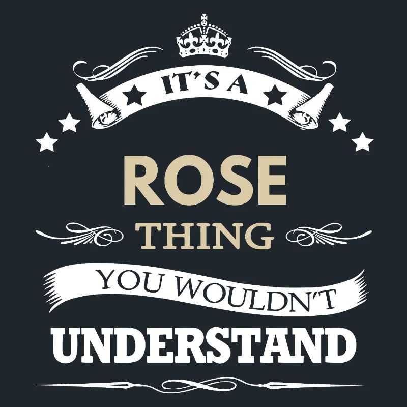 It's A Rose Thing Custom Name Gift