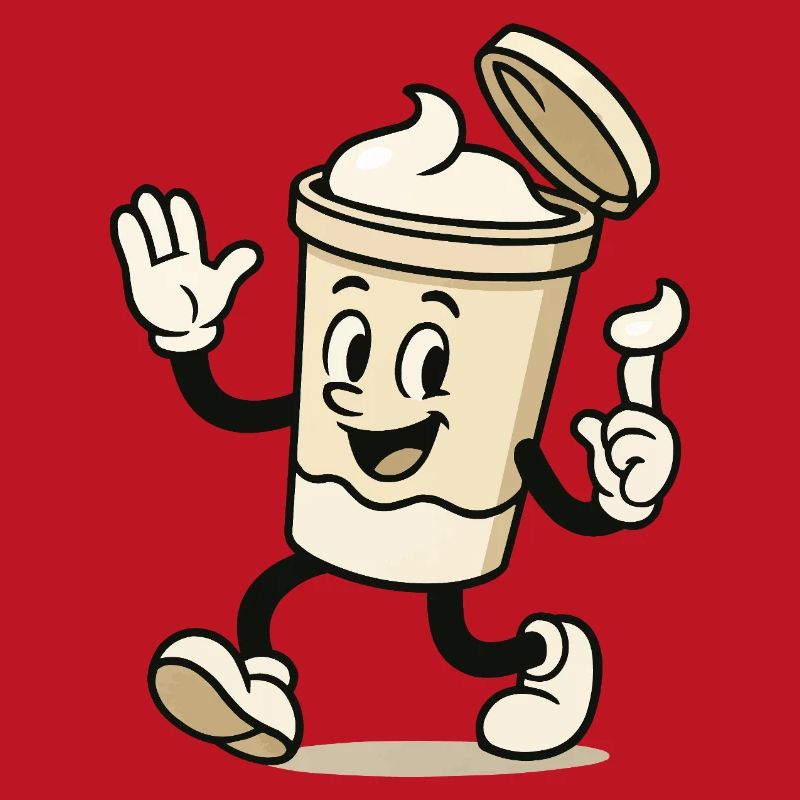 eiscreme becher comic