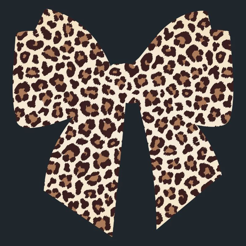 Geschenkidee für eine Leopardenschleife