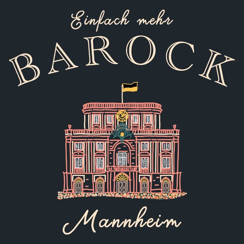 Mannheim, Palais baroque, Bade-Wurtemberg