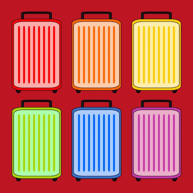 SUITCASE RAINBOW