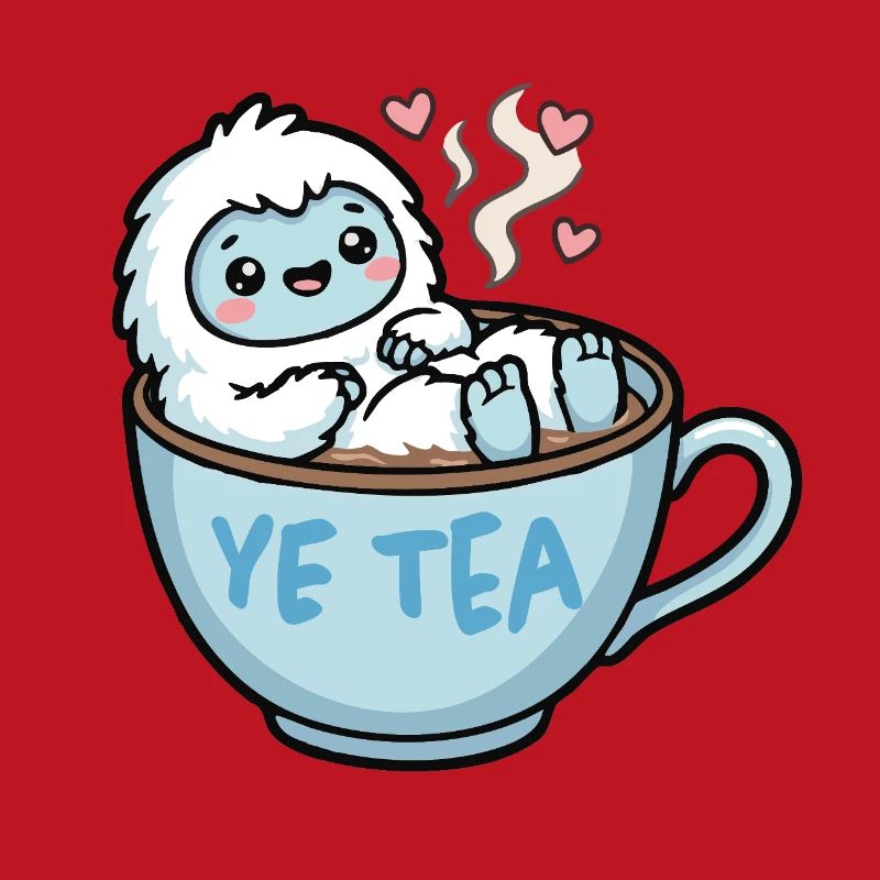 Yeti im Teebecher