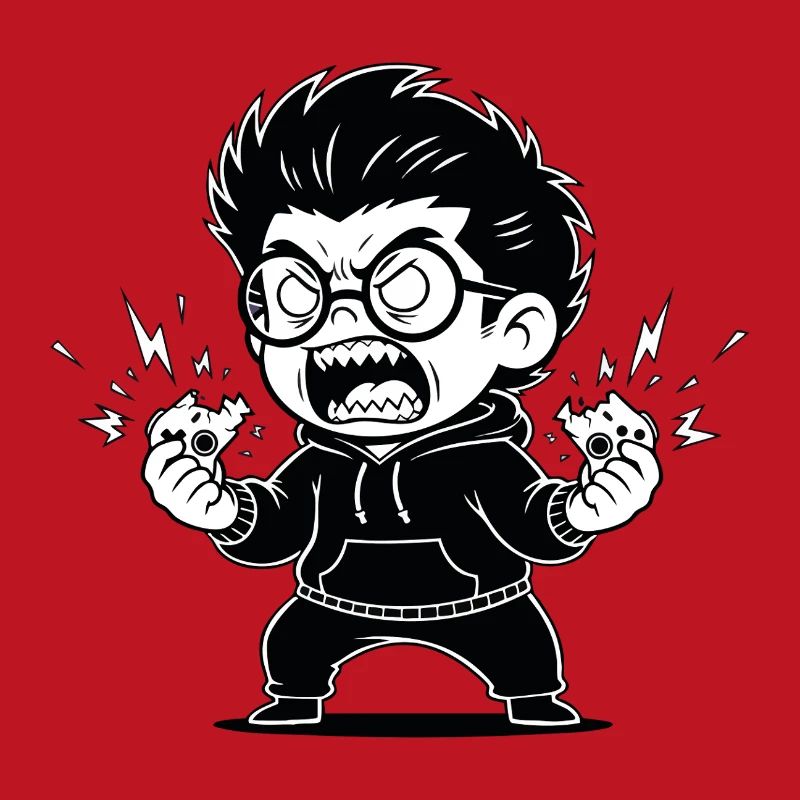 Gamer Anger Controller Broken Rage